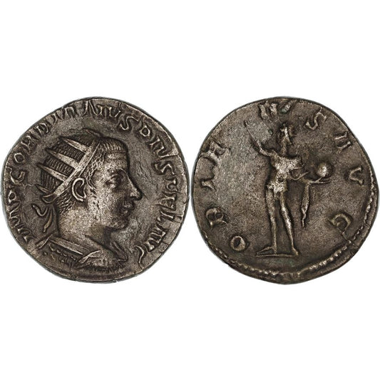 Roman Empire, Gordian III, Silver Antoninianus, 242-244 AD, gF-aVF