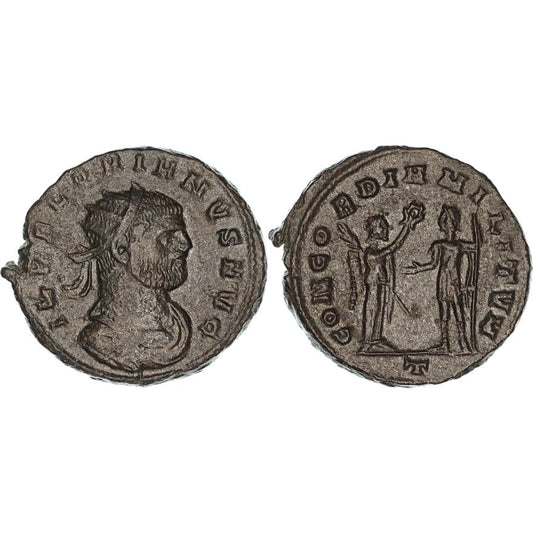 Roman Empire, Florian, Æ Antoninianus, 276 AD, gF-nVF
