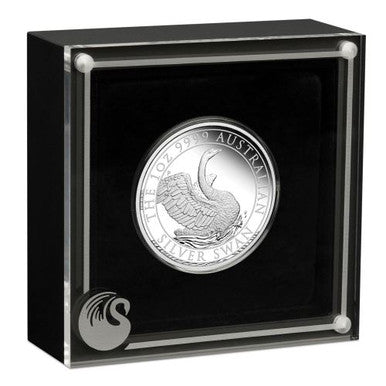 2020 $1 The Australian Silver Swan 1oz Silver Proof Coin