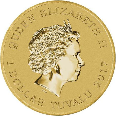 2017 $1 Australian Antarctic Territory Emperor Penguins PNC