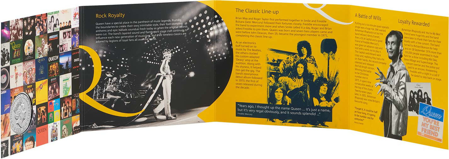 UK 2020 £5 Queen Hot Space Uncirculated Coin