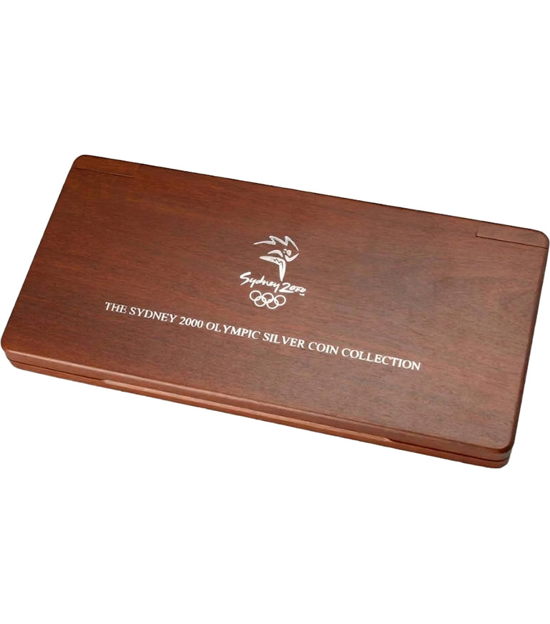 2000 $5 Sydney Olympic 1oz Silver Proof 16 Coin Set