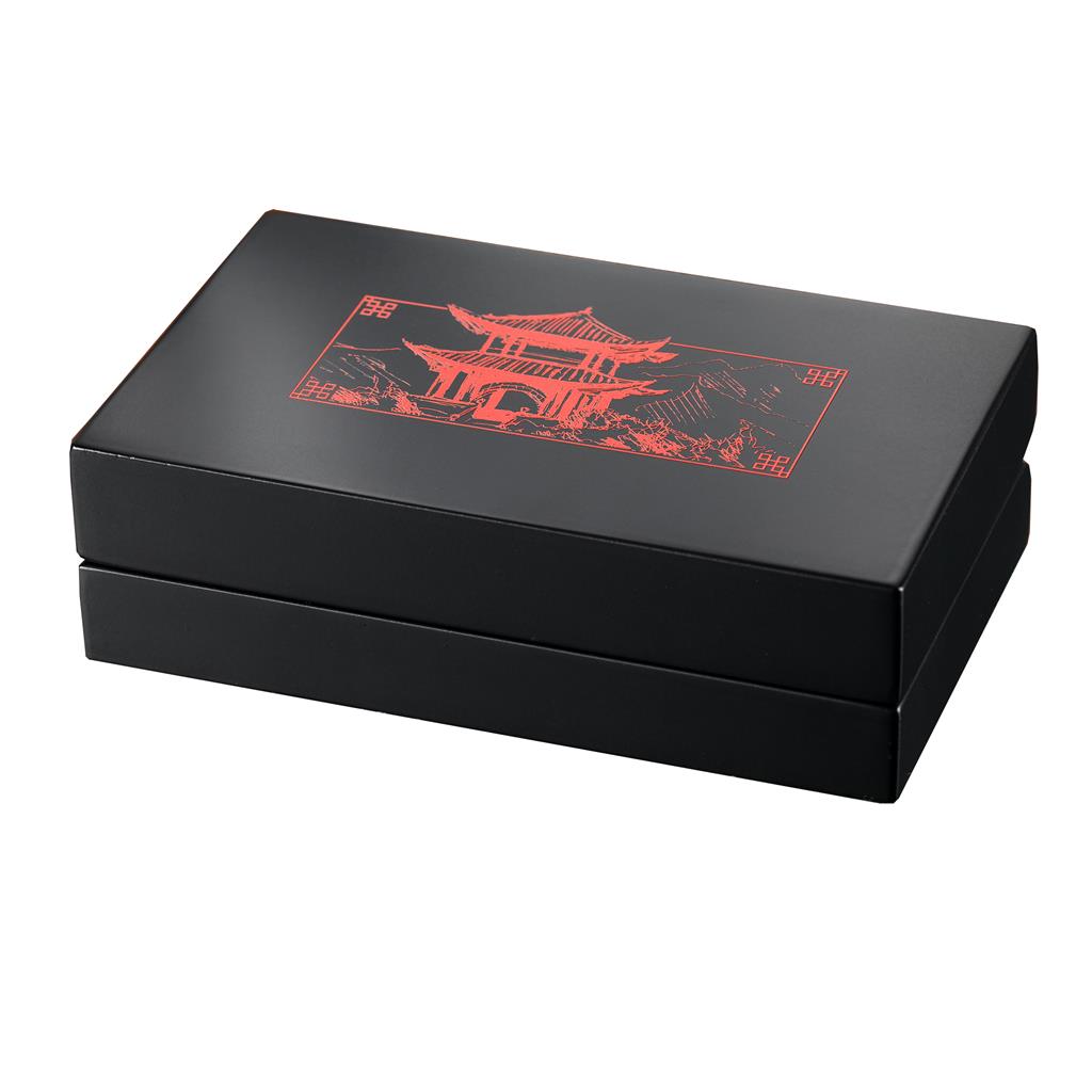 Palau 2017 $10 Chinese Guardian Lions 2oz Silver Black Proof 2 Coin Set