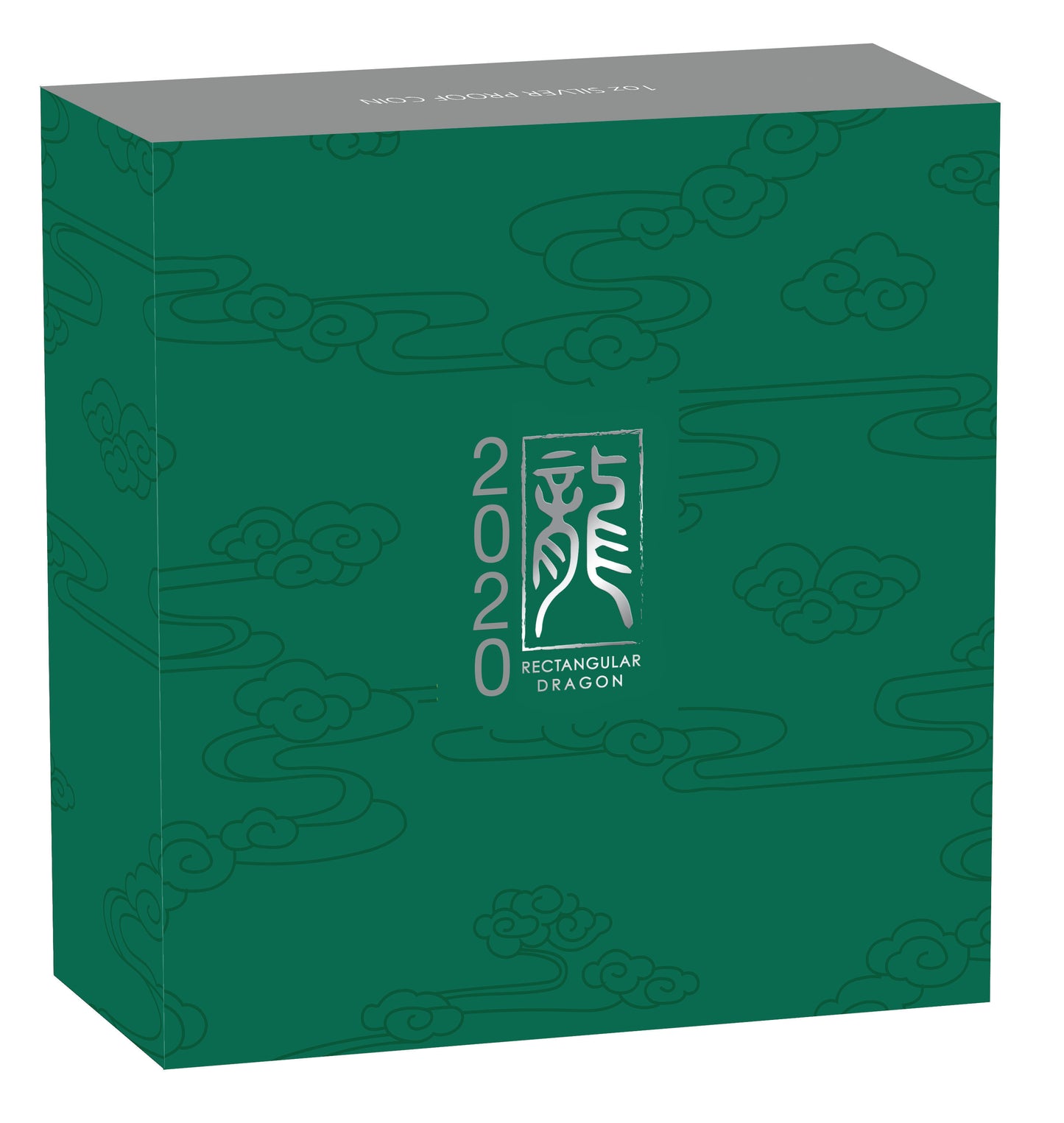 2020 $1 Dragon 1oz Silver Proof Rectangular Coin