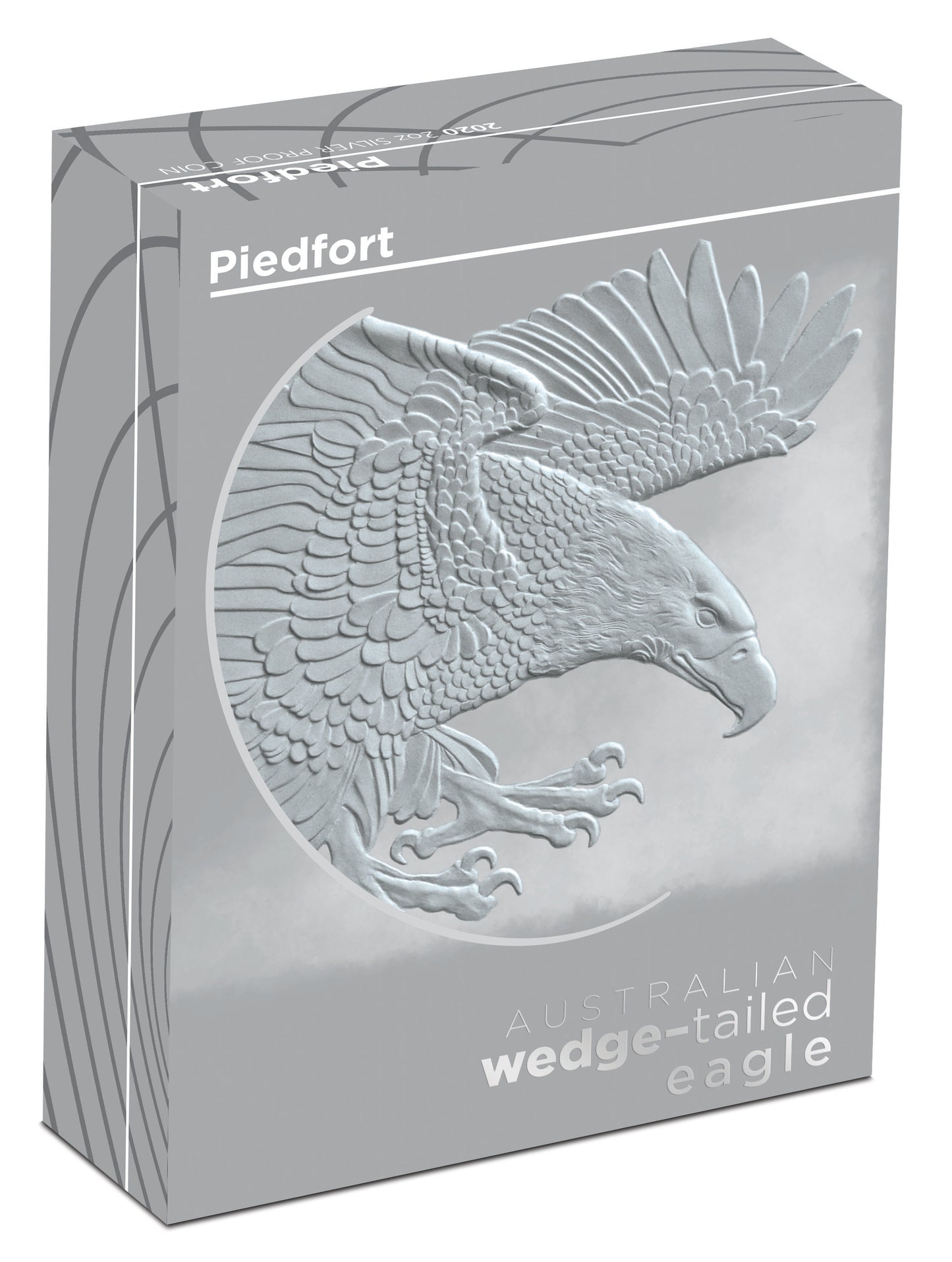 2020 $2 Australian Wedge-Tailed Eagle 2oz Silver Piedfort Proof Coin