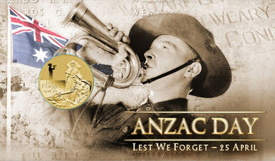 2012 $1 ANZAC Day Lest We Forget PNC