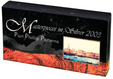 2003 Masterpieces In Silver Port Phillip Patterns 4 Coin Proof Set