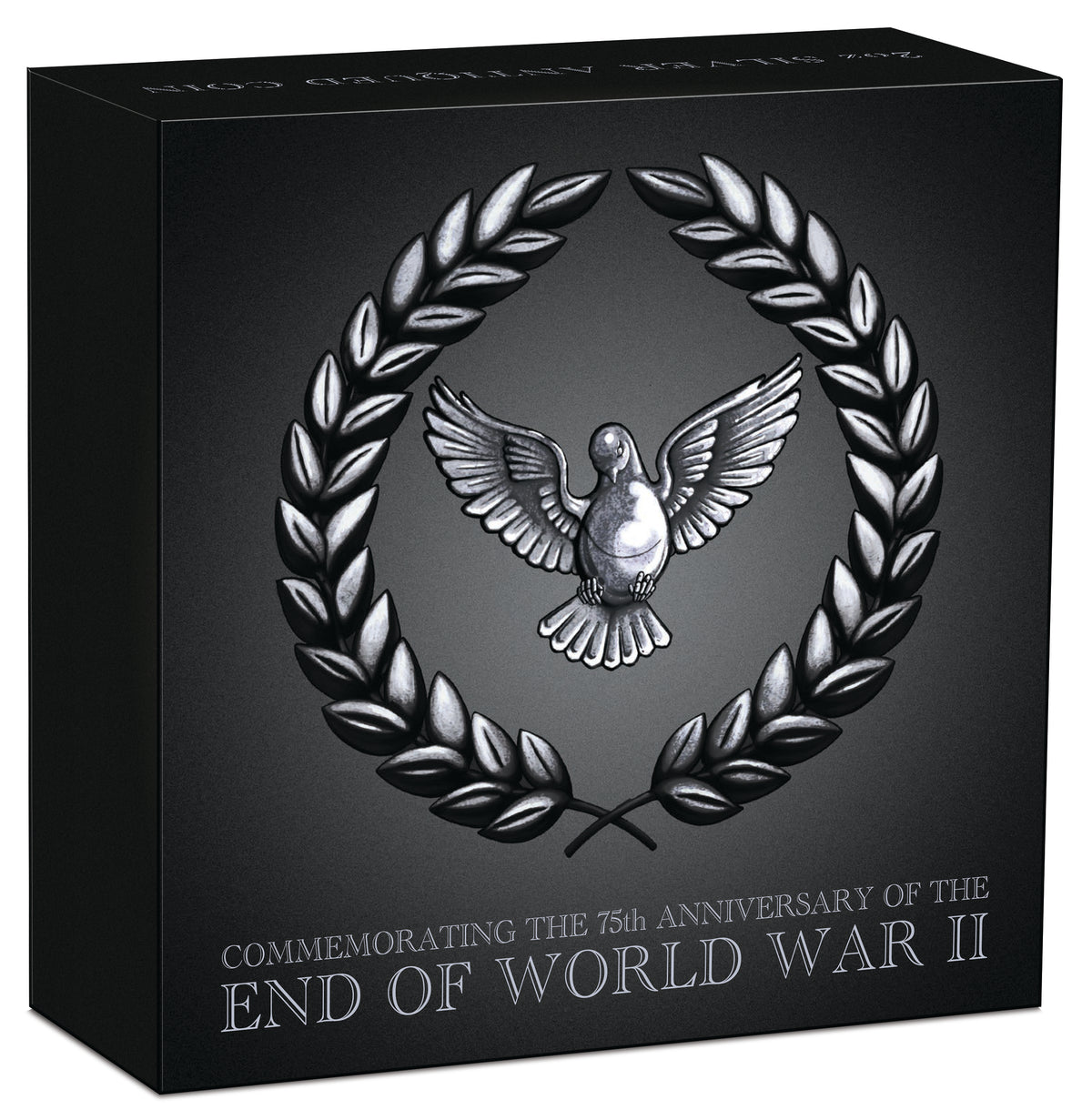 2020 $2 Commemorating The 75th Anniversary of The End of World War II 2oz Silver Antiqued Coin