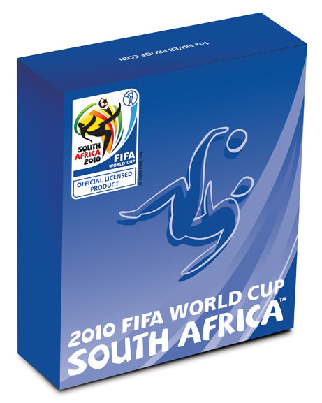 2009 $1 FIFA World Cup South Africa 1oz Silver Proof Coin