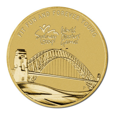 2009 $1 Sydney World Masters Games Uncirculated Coin
