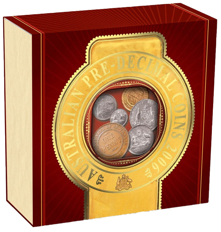 2006 $1 Australian Pre-Decimal Locket 1oz Silver Proof Coin