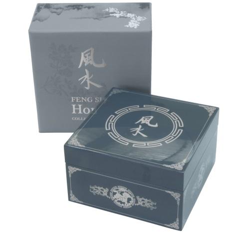 Niue 2014 $2 Feng Shui Horses 1oz Silver Coloured Proof Coin