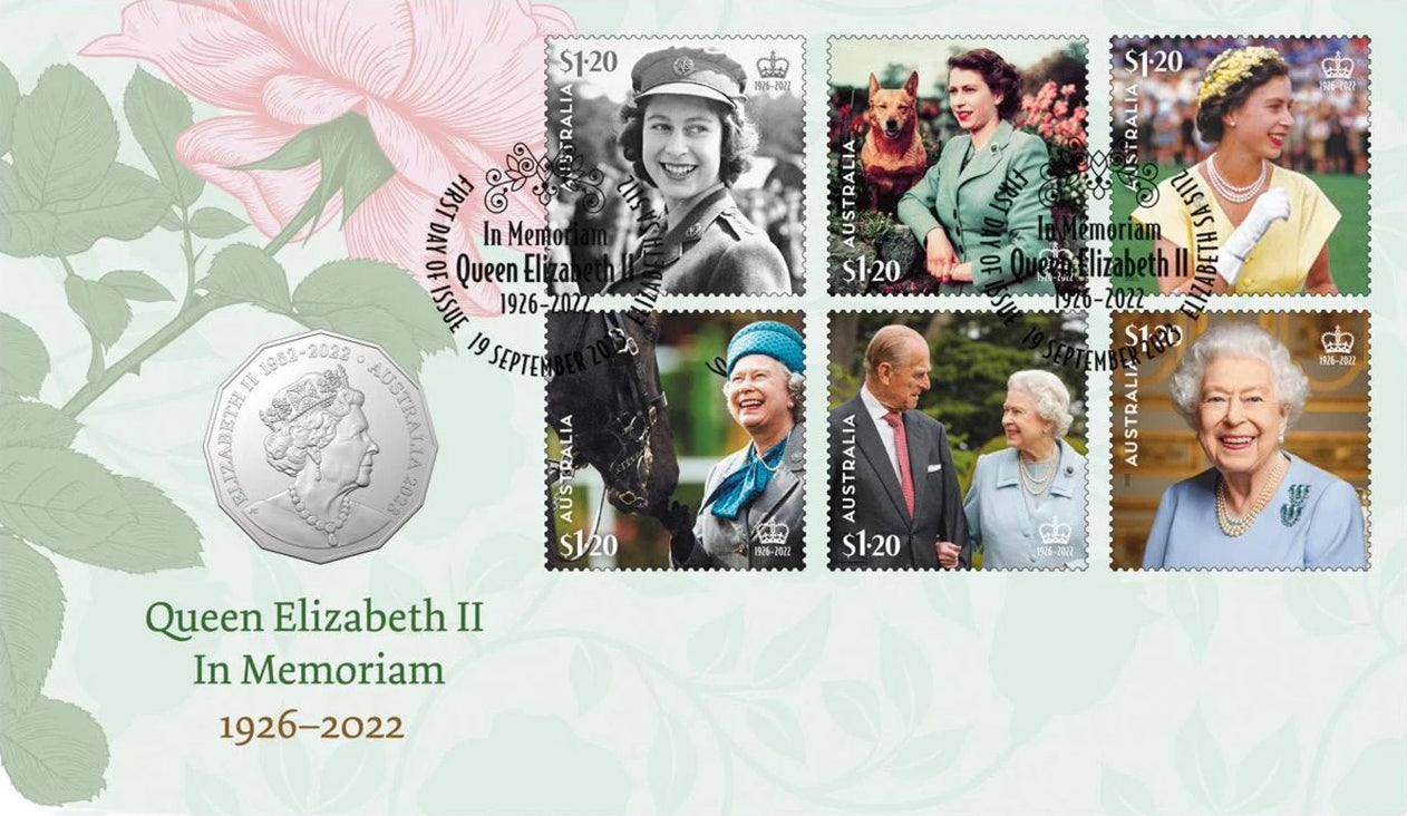 2023 50c Queen Elizabeth II In Memoriam PNC