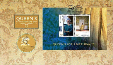 2011 $1 Queen's 85th Birthday PNC