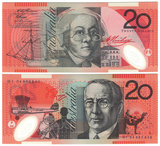 1994 $20 Fraser/Evans R416a Uncirculated Banknote