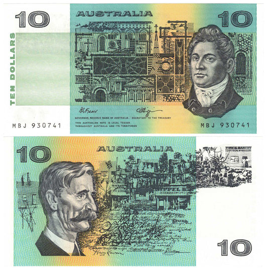 1989 $10 Fraser/Higgins R312 Uncirculated Banknote