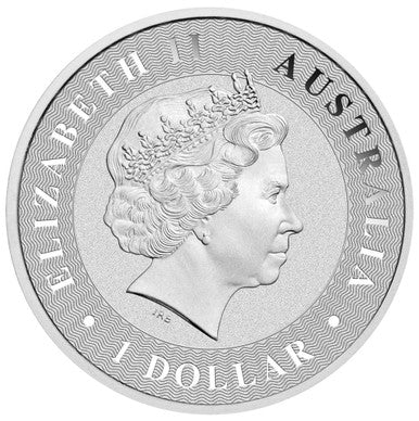 2017 $1 Australian Kangaroo 1oz Silver BU Coin