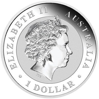 2018 $1 The Australian Kookaburra 1oz Silver BU Coin