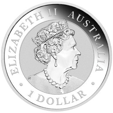 2021 $1 Australian Wedge-Tailed Eagle 1oz Silver BU Coin