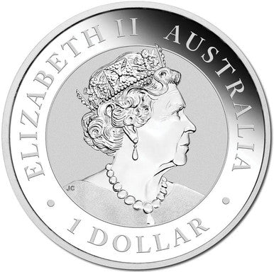 2022 $1 Australian Wedge-Tailed Eagle 1oz Silver BU Coin