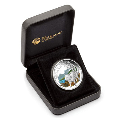 2010 $1 Celebrate Australia Tasmania 1oz Silver Coloured Proof Coin