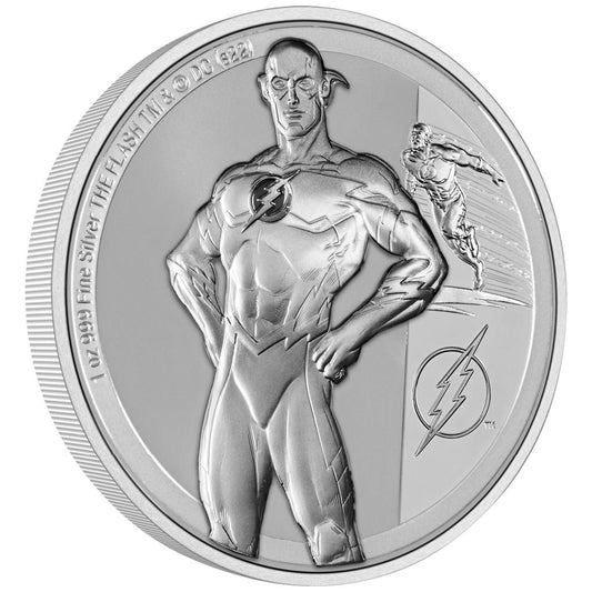 Niue 2022 $2 DC Comics Classic The Flash 1oz Silver Proof Coin