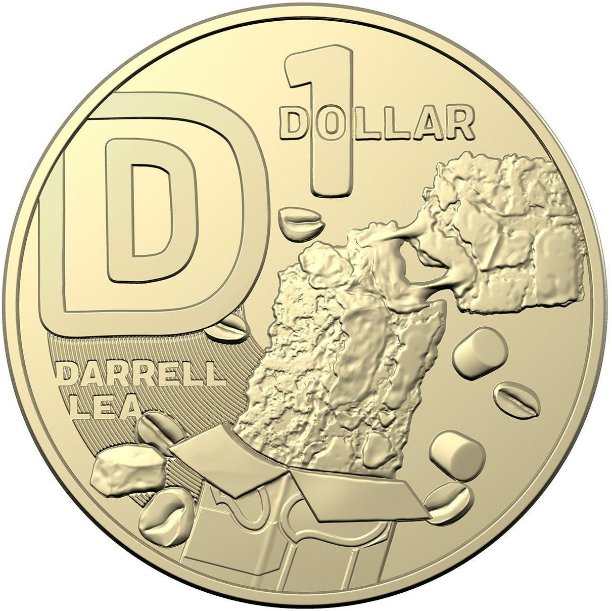 2022 $1 D For Darrell Lea Chocolate PNC