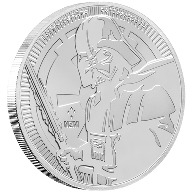 Niue 2019 $2 Star Wars Darth Vader 1oz Silver BU Coin