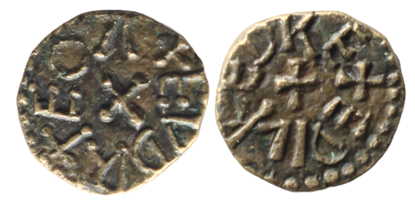 England Aethelred II 841-849AD Styca gVF