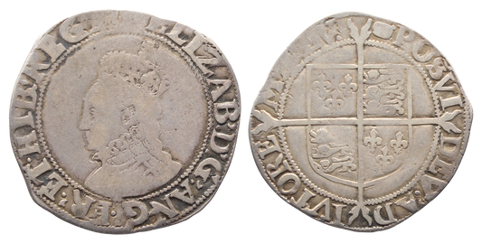 England Elizabeth I 1558-1603 Shilling gFine