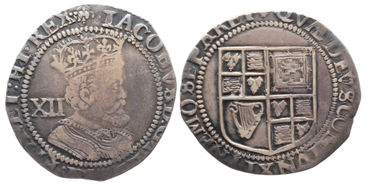 England James I 1603-1625 Shilling gFine