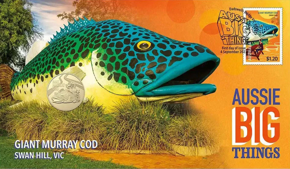 2023 $1 Aussie Big Things Giant Murray Cod PNC