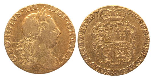 GB 1768 George III Guinea Fine