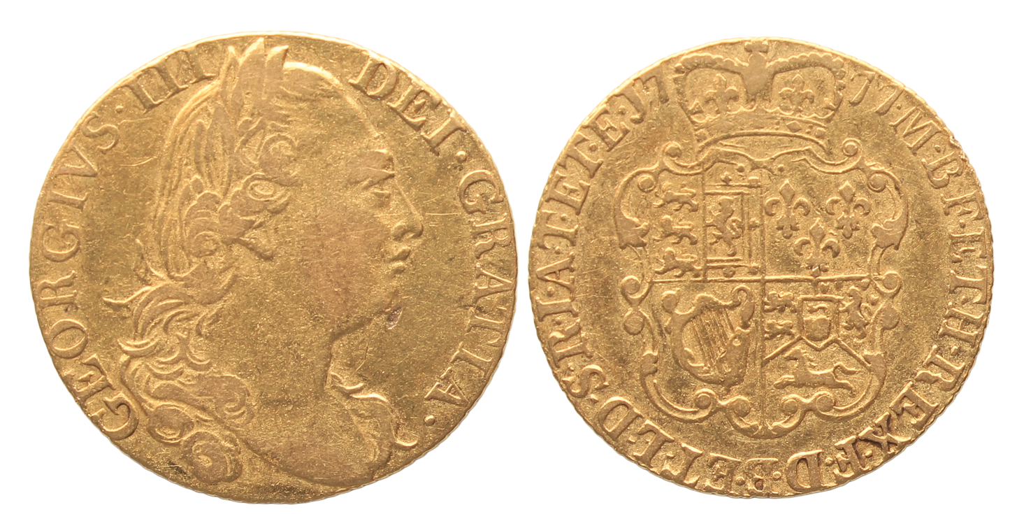 GB 1777 George III Guinea aVF