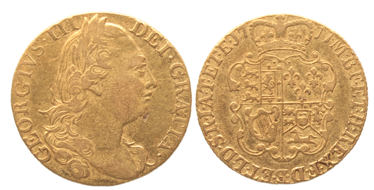 GB 1777 George III Guinea aVF