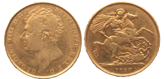 GB 1823 George III Two Pounds aVF