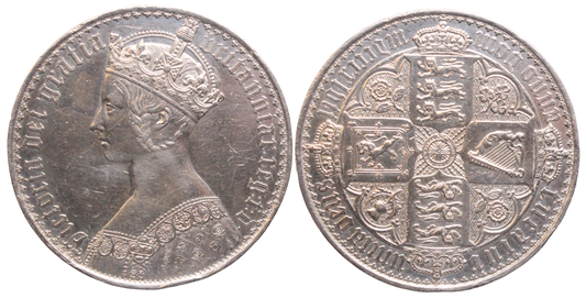 Great Britain 1847 Gothic Crown EF