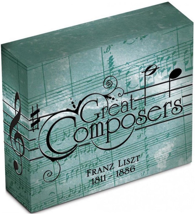 Tuvalu 2011 $1 Great Composers Franz Liszt 1811-1886 1oz Silver Proof Coin
