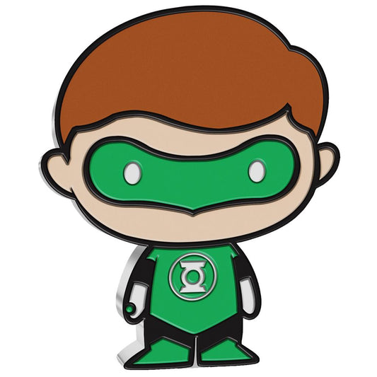 Niue 2020 $2 Chibi DC Comics Green Lantern Shaped 1oz Silver Proof Coin