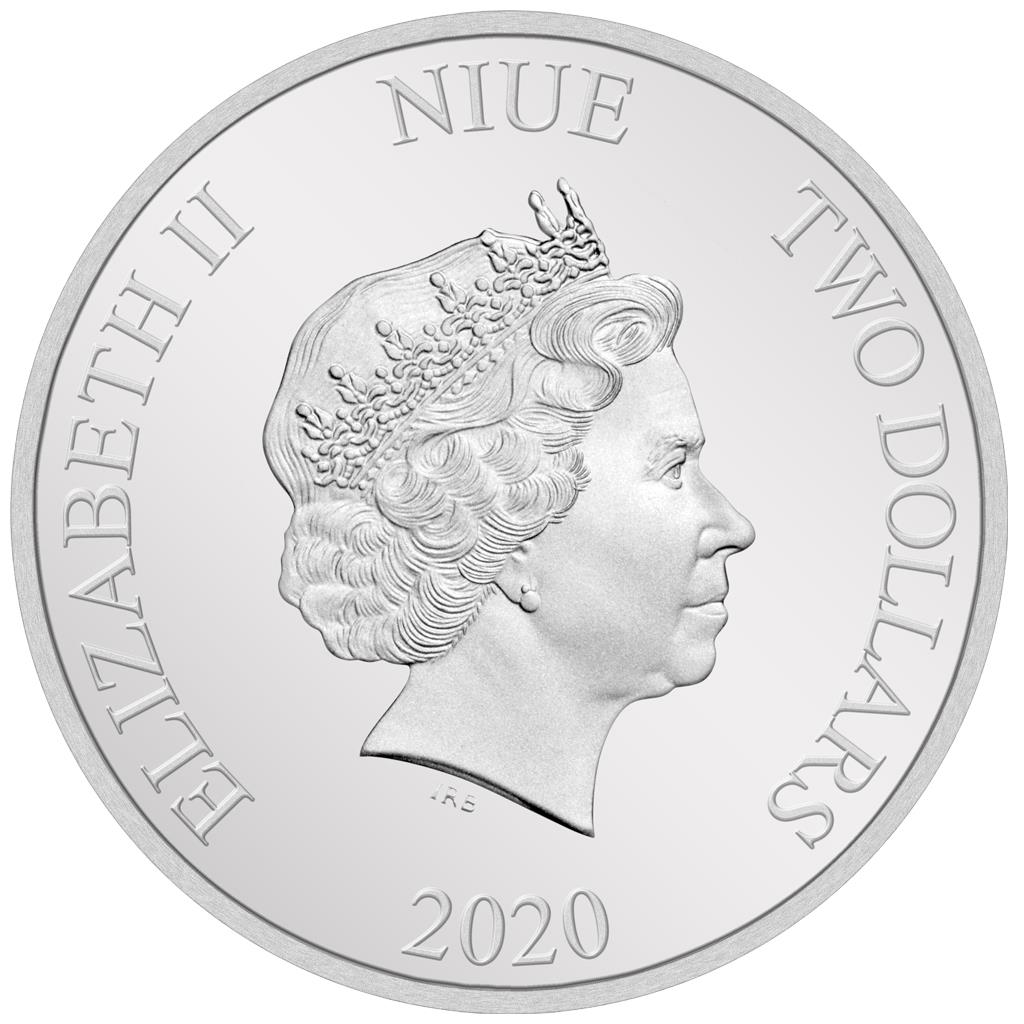 Niue 2020 $2 Harry Potter 1oz Silver Proof Coin
