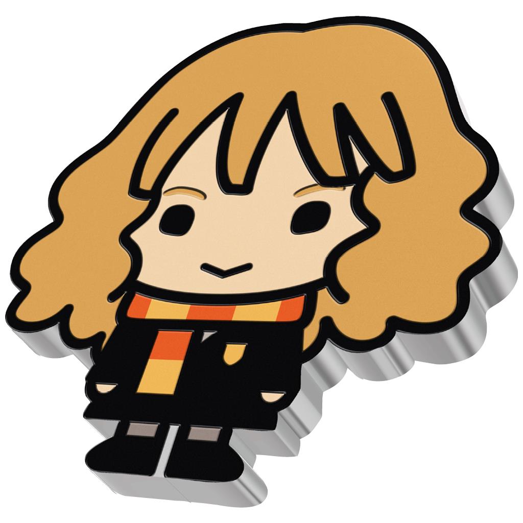 Niue 2020 $2 Chibi Harry Potter Hermione Granger Shaped 1oz Silver Proof Coin