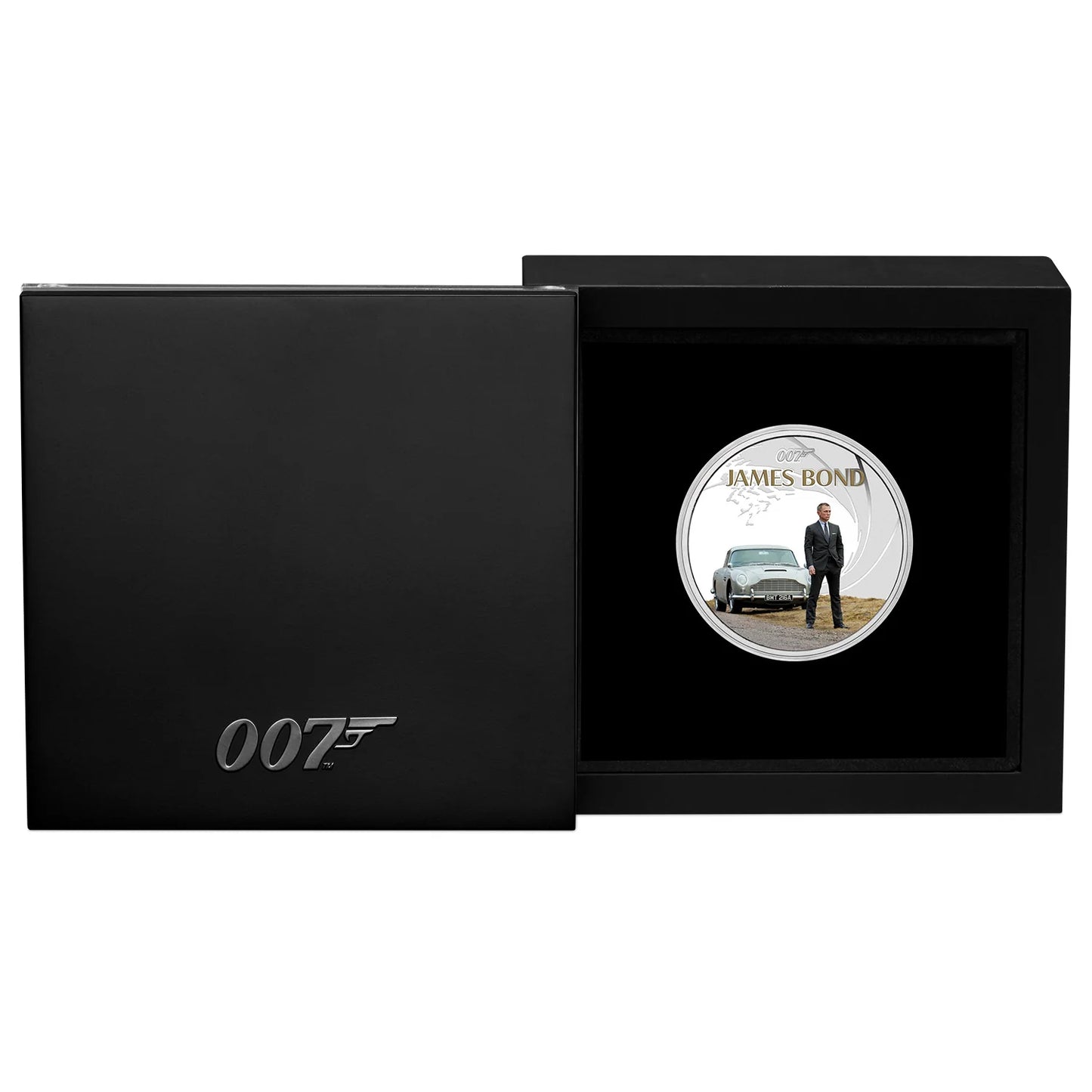 Tuvalu 2024 $1 James Bond 007 Daniel Craig 1oz Silver Proof Coloured Coin