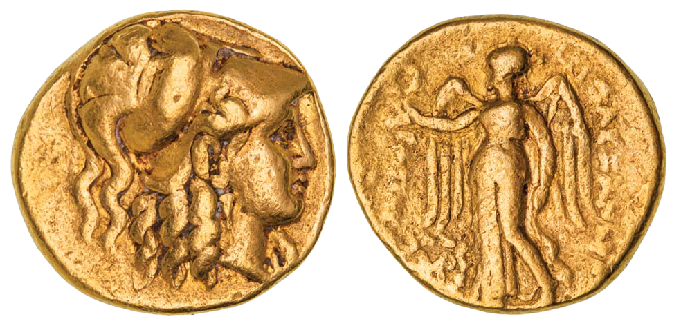 Macedon, Kingdom of Alexander III 336-323 B.C. Gold Stater Good Fine