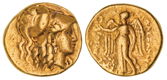 Macedon, Kingdom of Alexander III 336-323 B.C. Gold Stater Good Fine