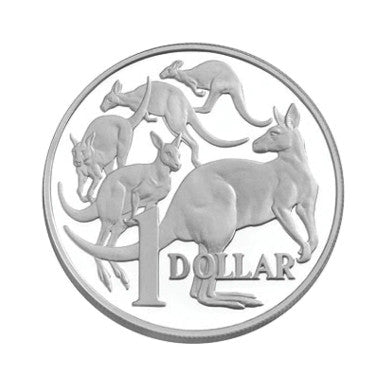 2004 Masterpieces In Silver 20 Years of The Australian Dollar Coin 6 Coin Proof Set