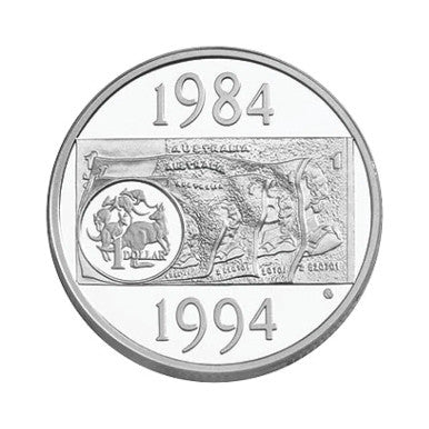 2004 Masterpieces In Silver 20 Years of The Australian Dollar Coin 6 Coin Proof Set
