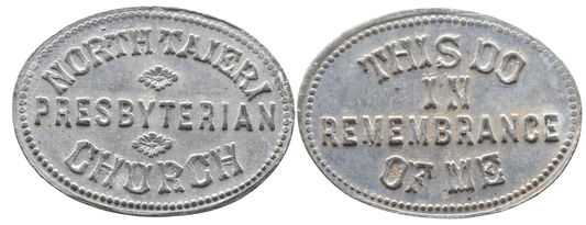 NZ North Taieri Communion Token UNC