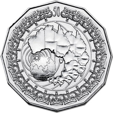 2006 50c Her Majesty Queen Elizabeth II Royal Visit Uncirculated Coin