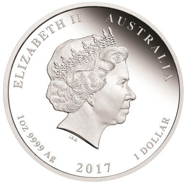 2017 $1 Lunar Year of The Rooster 1oz Silver Proof Coin