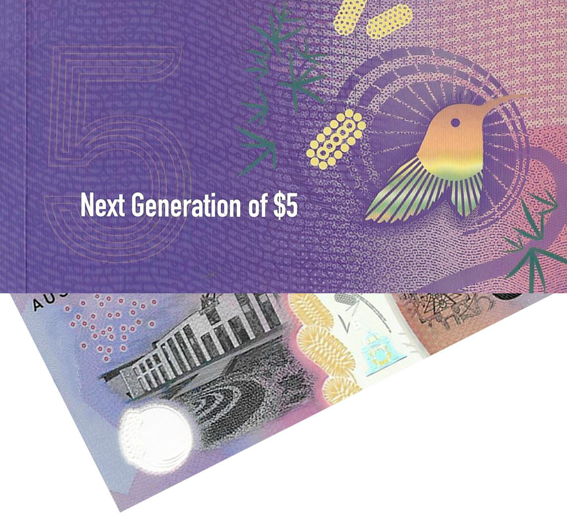 2016 $5 Next Generation Banknote Folder